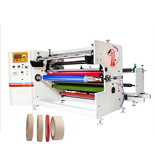 KDA106 Automatic Tape adhesive tape rewinder machine red white barricade tape