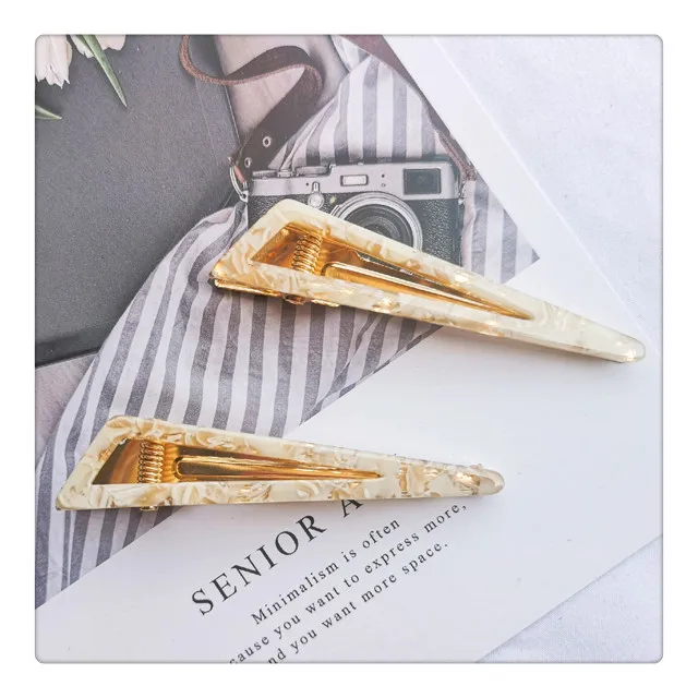 
Wholesale New Fashionable Geometric Vintage Fringe Side Hairclip Acetic Acid Hair Clips For Ladies 