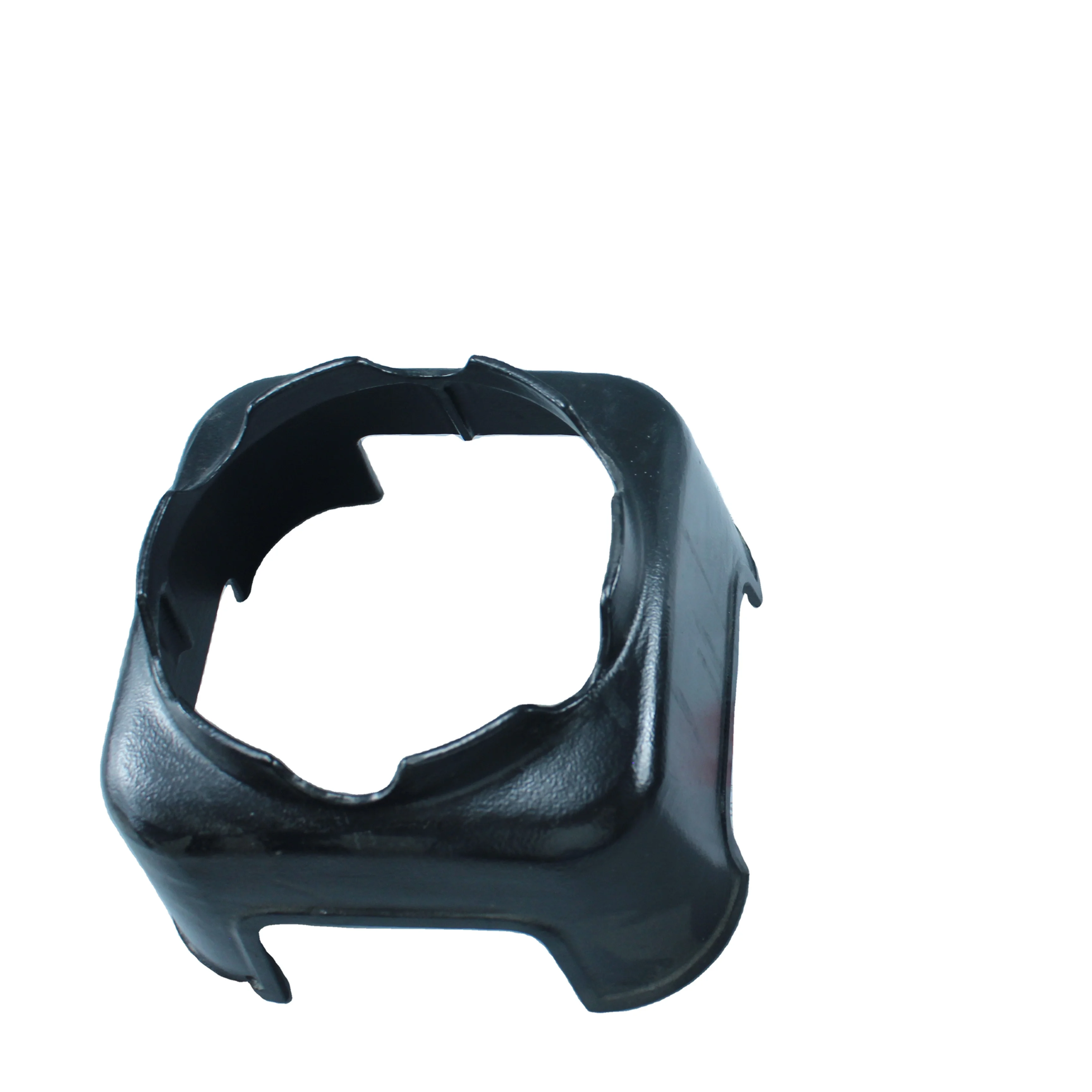 OEM processing high pressure die casting aluminum Street lamp bottom shell with black painting