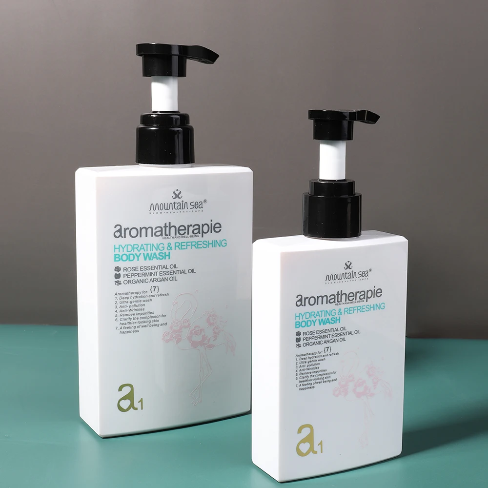 Best Selling Acid Cleansing Skin Soothing Rose Oil Moisturizing Refreshing Body Wash