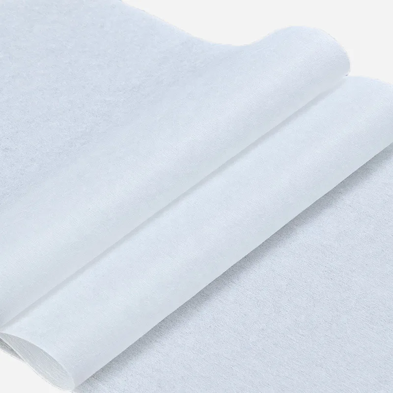 Oem Plain Weave Spunlace Nonwoven Raw Materials for Wet Wipes and Cleaning Cloth