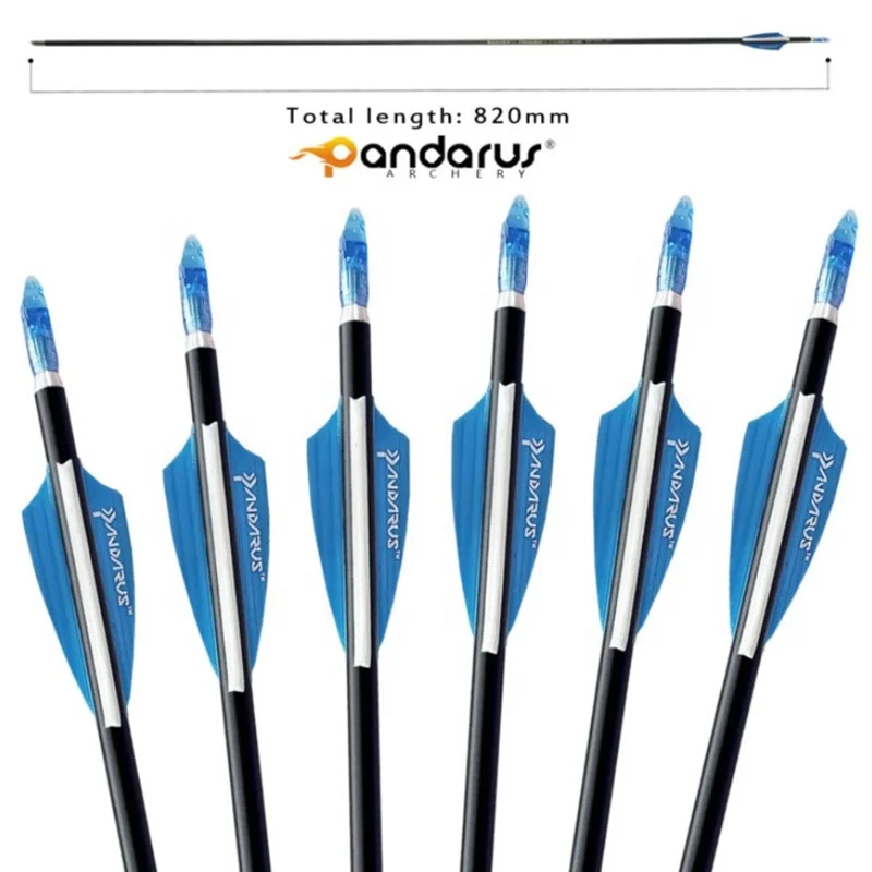 Стрелы из чистого углерода для нацеливания и соревнований стрелы охоты Для Составного рекурсивного лука