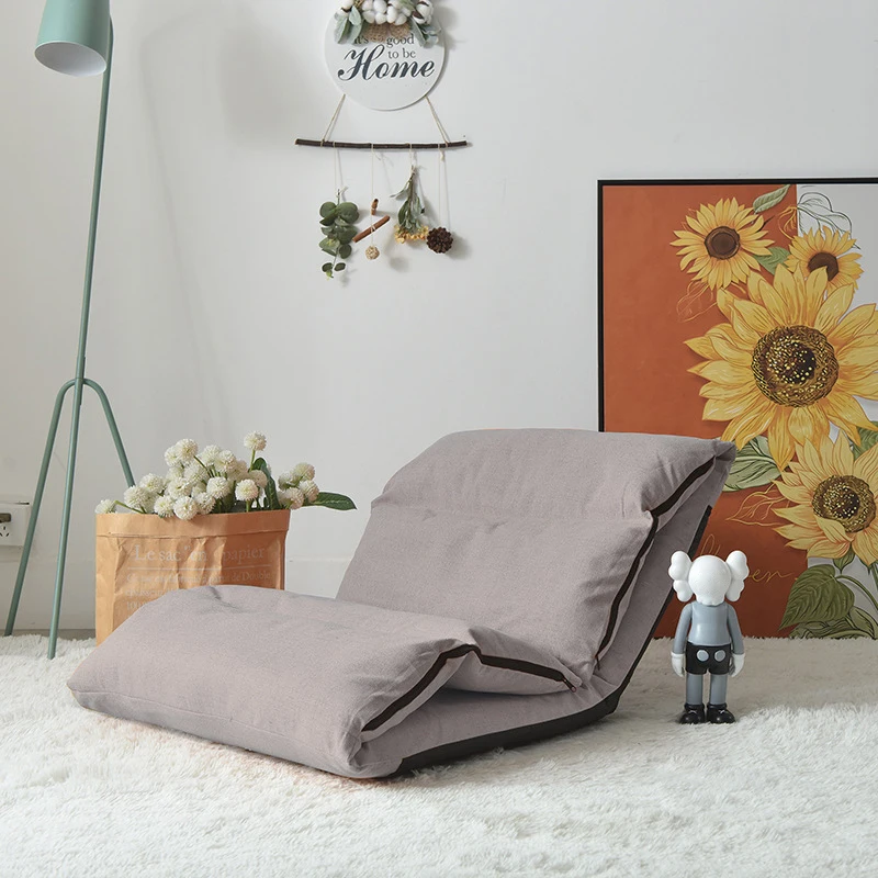 Bean Bag Comfortable Back Colorful Lazy Futon Chaise Bed Floor Cushion Multiangle Couch Chair Lounge Sofa Folding Furniture