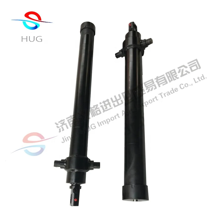 China supplier agricultural machinery trailer lift telescopic hydraulic cylinder