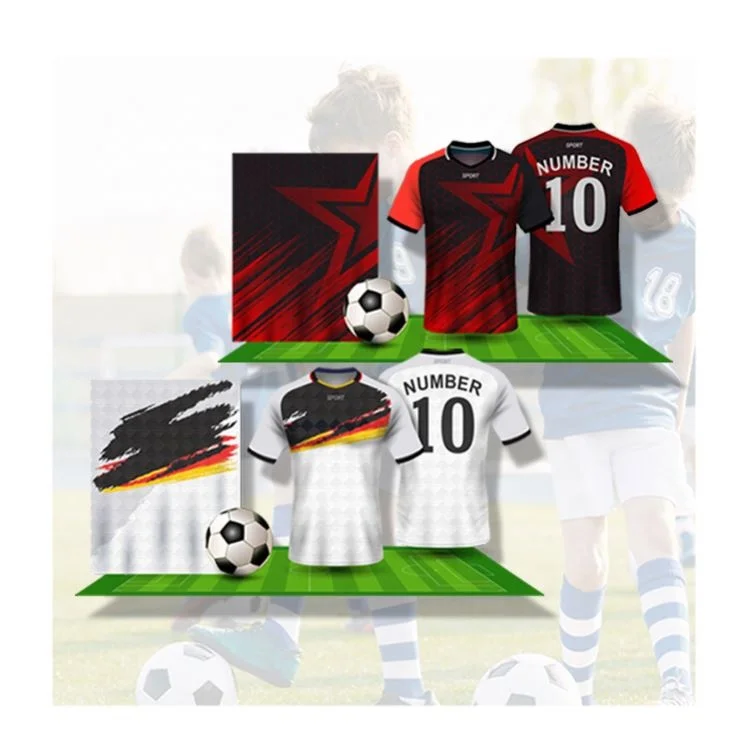 Player Version Jersey Long Top Only Plain Football Cheap Authentic Soccer Jerseys