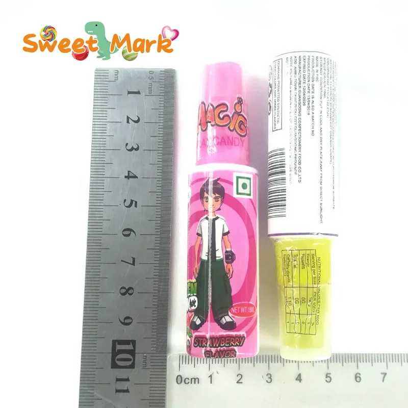 Halal Sweet Candy Magic Fruity Sweet Liquid Candy Super Spray Candy