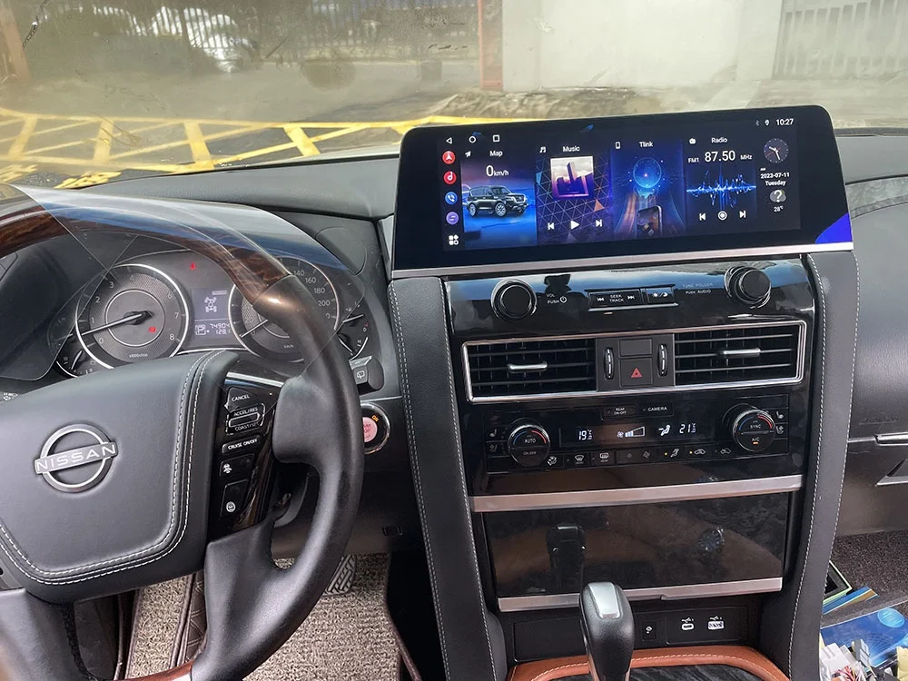 16.2' Latest 2023 Android 12 Car Radio Player Stereo Gps Navigation for Patrol Y62 2013-2022 Wireless Charging Carplay 4G 360