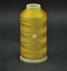 Rainbow 150D/3s gold and silver embroidery thread / cannetille thread for DIY sewing materials manufacturer