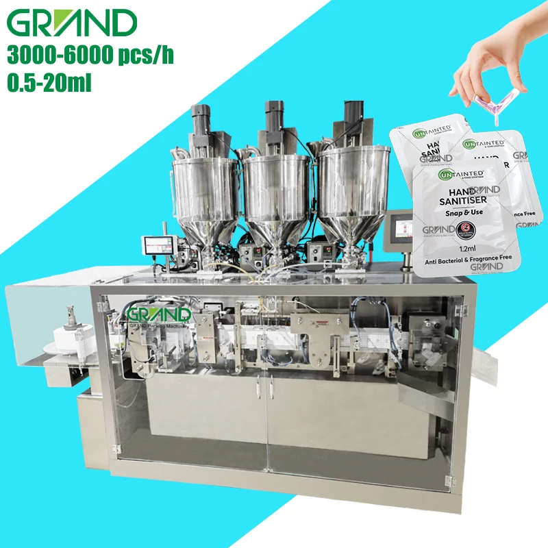 GCP-120P3 Automatic Liquid Blister Easy snap Packing Machine Honey Packing Machine