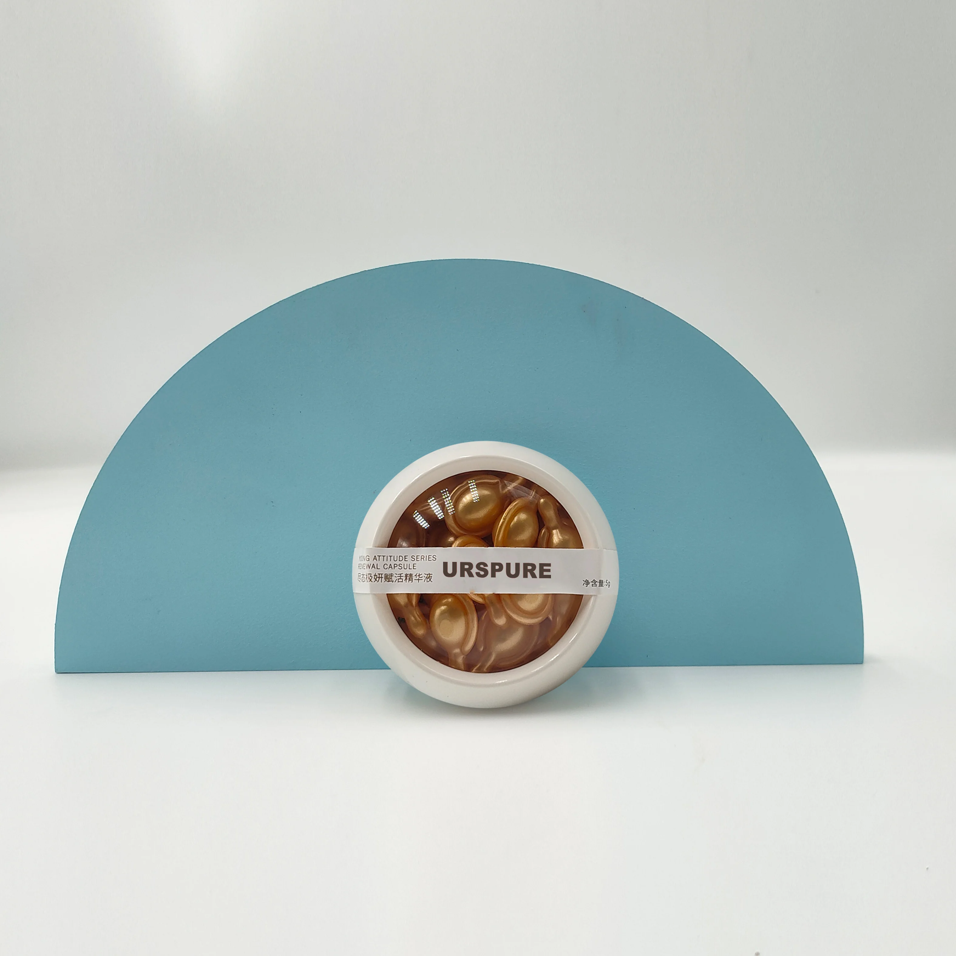 Face Skin Care Sheep Placenta Extrct Serum Capsule  Anti Aging Hyaluronic Vitamin C Retinol Serum Capsules