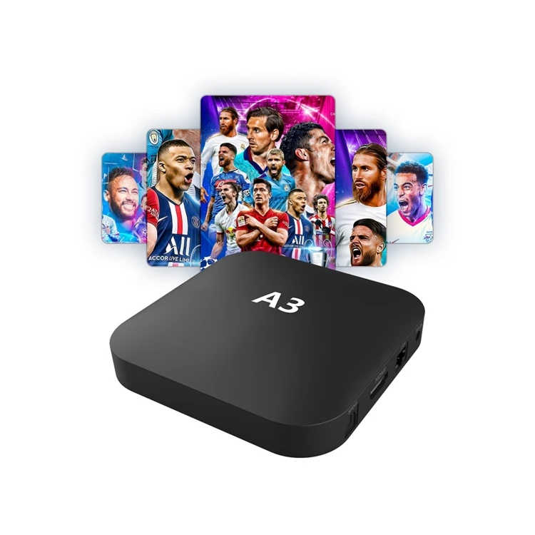 Лучшая цена от китайского производителя iptv M3u subcrition tvexpress android tv box A3 Поддержка 2,4 ГГц/5 ГГц WiFi 4K UHD4.2 ТВ-приставка
