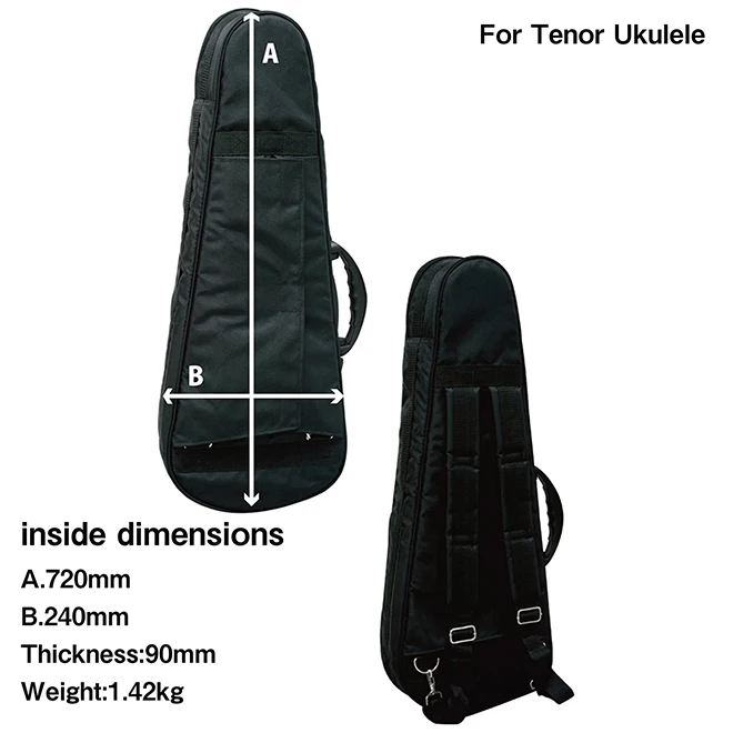 Fabric ukulele instrument cases personalized bags made in China