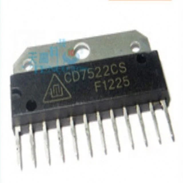 Звуковой интегрированный блок CD7522CS UTC7522 25-29 дюймов, сборная машина с чипом звукового усилителя ic cd7522cs CD7522CS