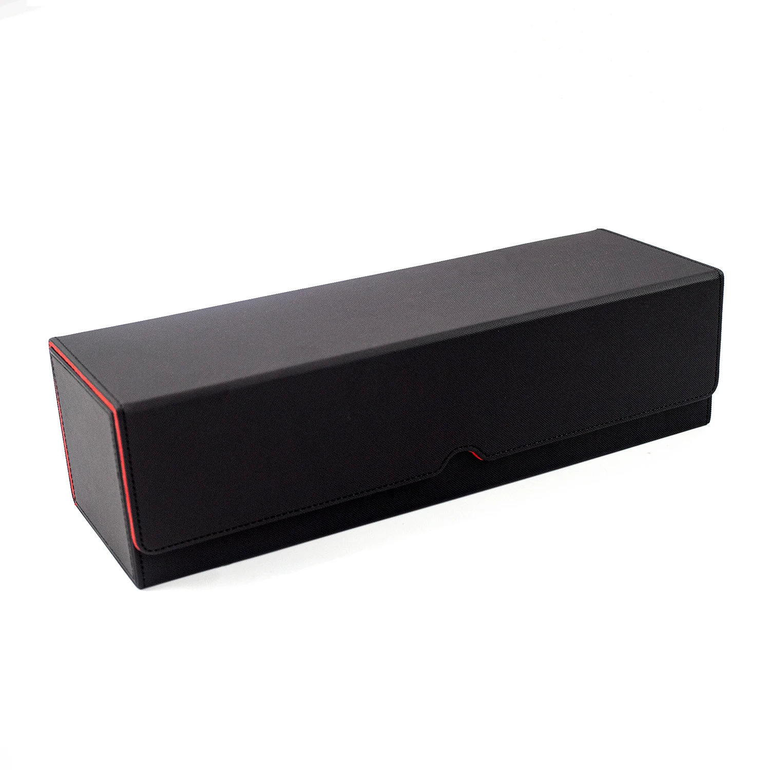 Extended version PU Trading Cards Storage Case Waterproof 400+ Leather Deck Box Holder Removable Compartment