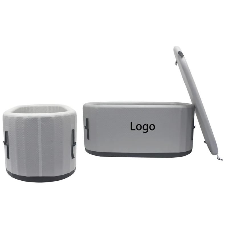 Factory Directly Sale Cold Plunge Tank Recovery Ice Bath Tub Inflatable Ice Bath PVC Customized Package