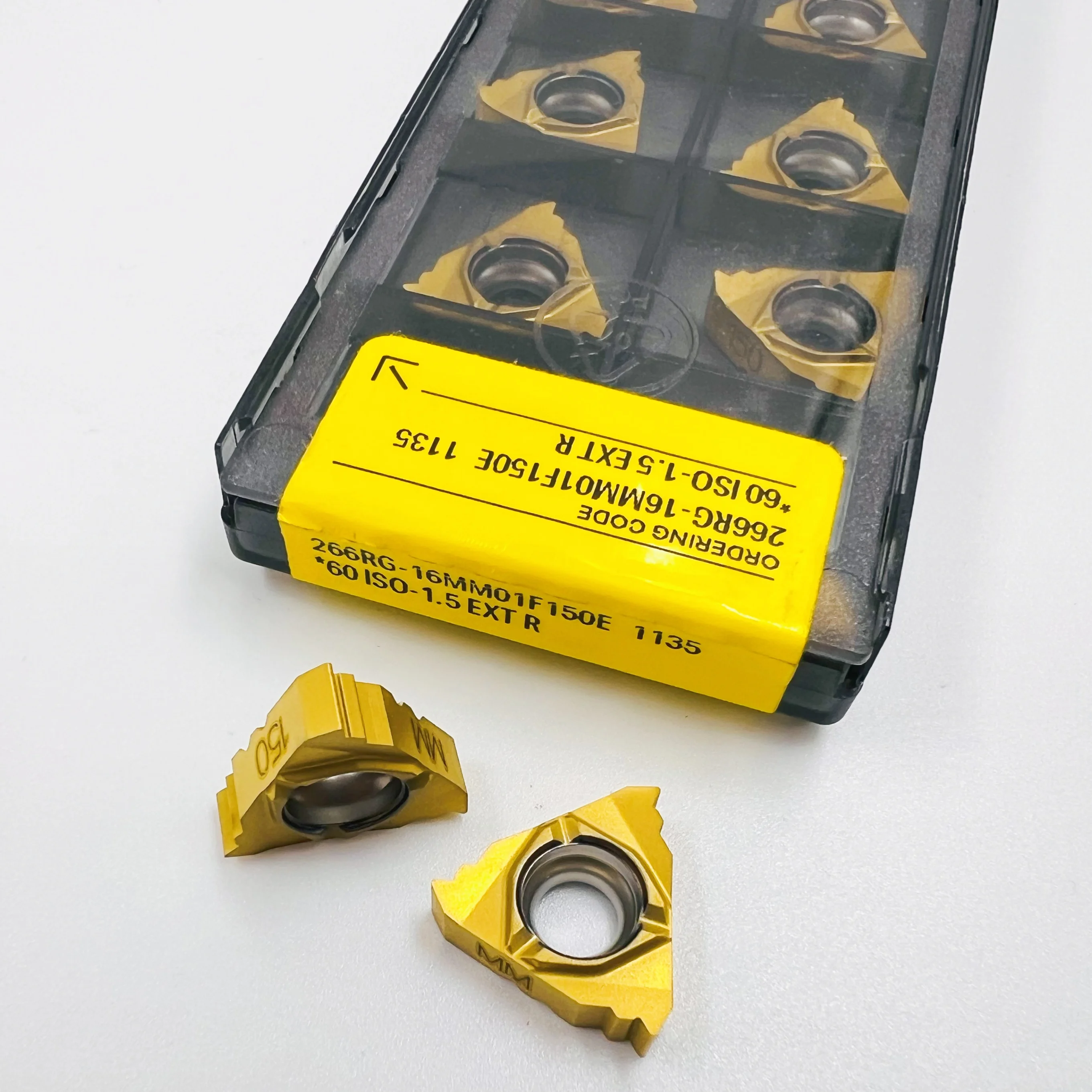 Sandviks 10 шт. 266RG-16MM01F150E режущие инструменты CNC токарные вставки для стали токарный резак карбид вольфрама вставка