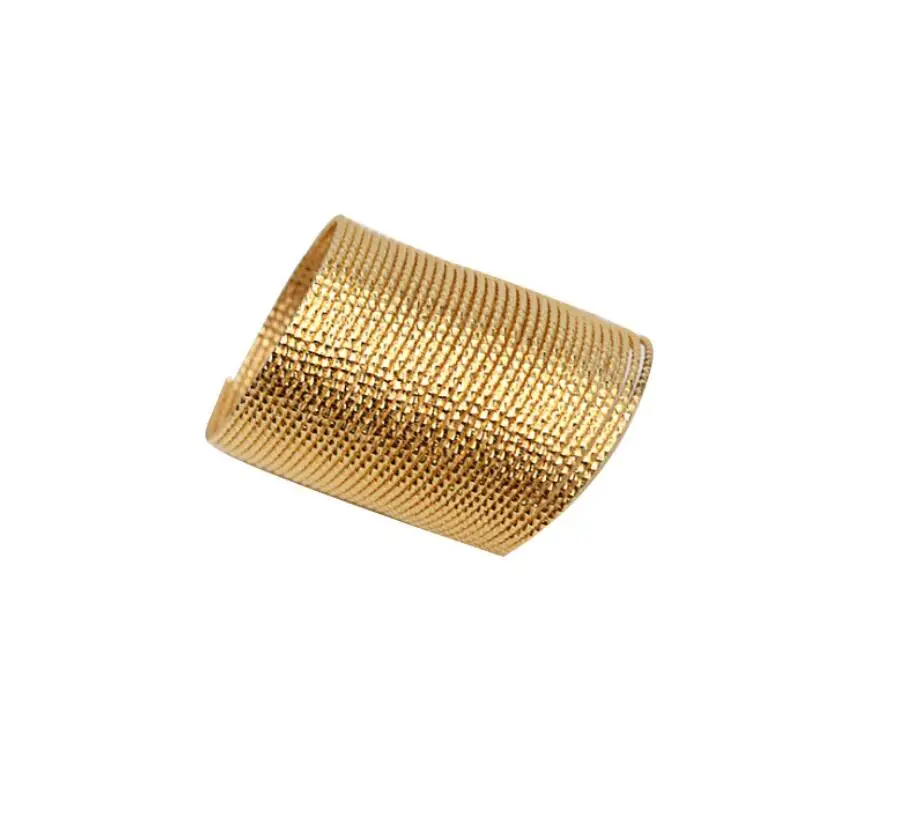 Jewelry DIY Making Supplier Direct Wholesale By Weight 18k Au750 Gold Jewelry Finding Accessories Components Elastic Ring