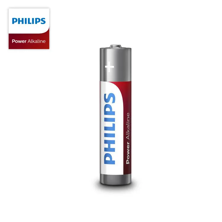 Available in AA, AAA, C, D and 9V long-lasting batteries are formulated PHILIPS Power Alkaline C 1.5V battery