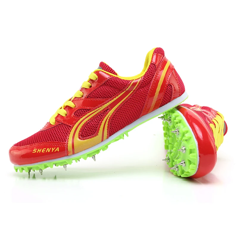 OEM brand fashion running spikes track men and women training running shoes