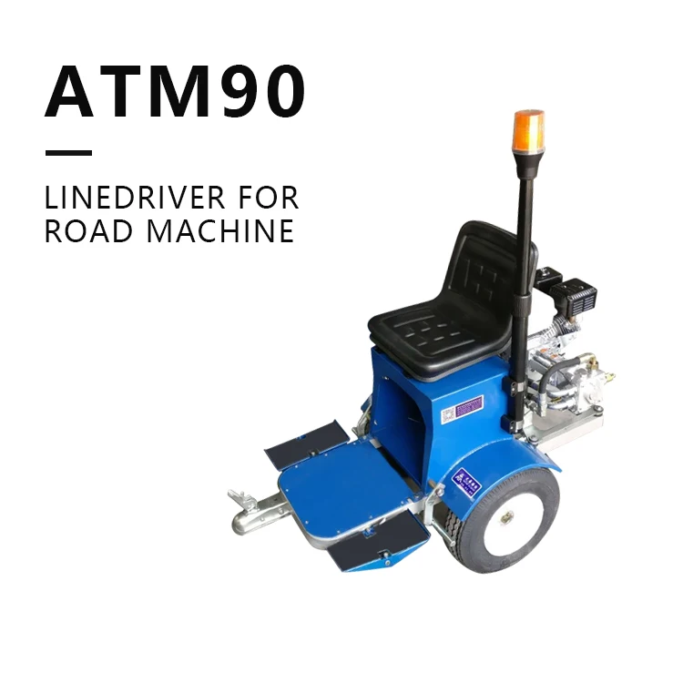 6.5HP engine Road marking Auxiliary equipment road marking machine booster machine