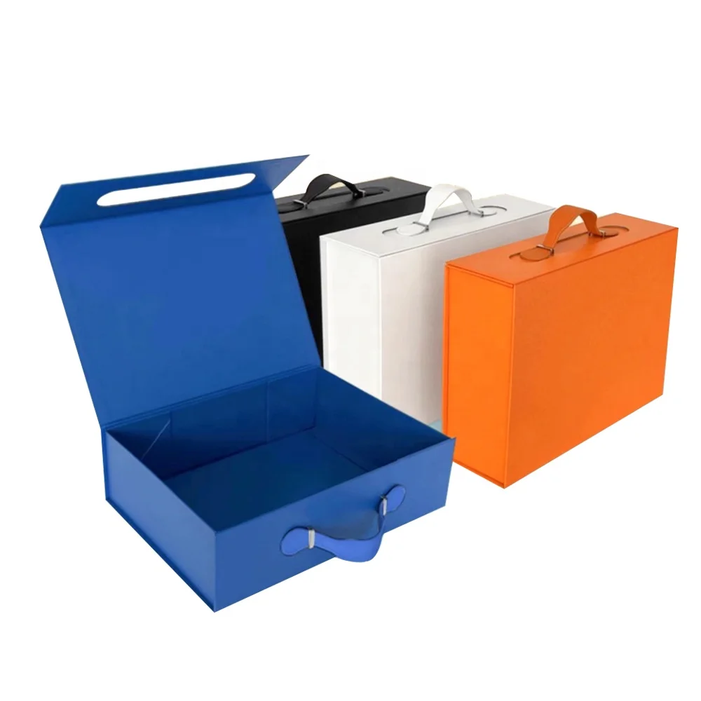 High Grade Custom Logo Printed Matte Black Rigid Cardboard Empty T-shirt Wedding Folding Magnet closure Packaging gift Paper Box