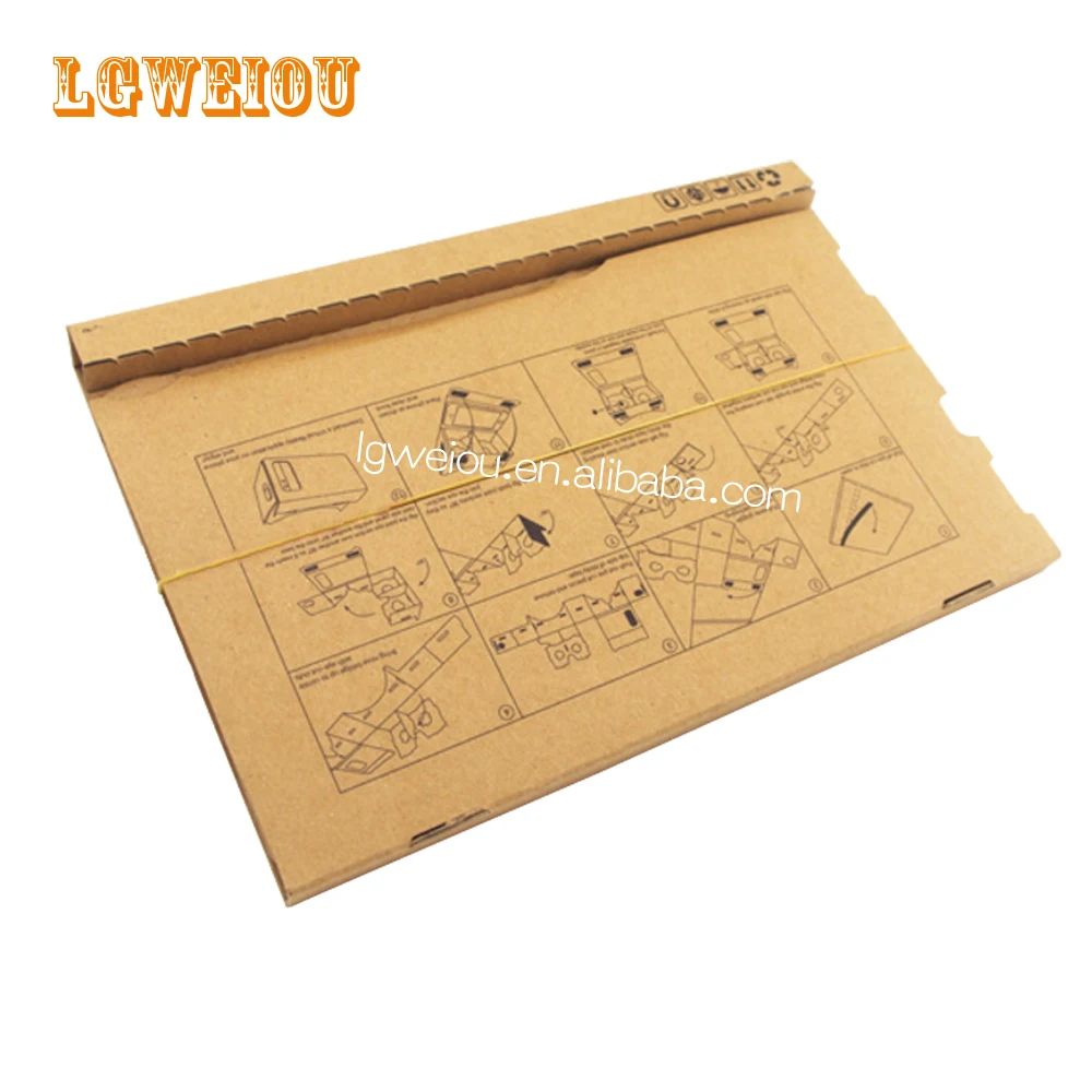 
manufacturer customized corrugated paper 3D glasses paper box v1 mobile phone 3d VR glasses 
