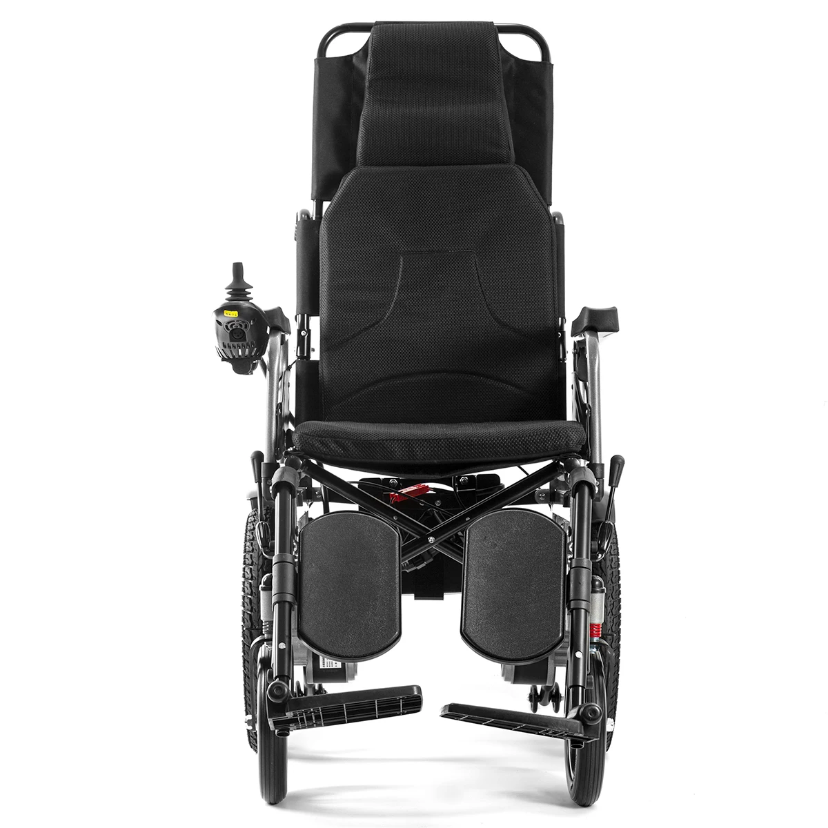 Malaysia Hot Sale New Cheap Foldable Portable Remote Control Wheel Chair High-Back Reclining Electric Wheelchair For Adults