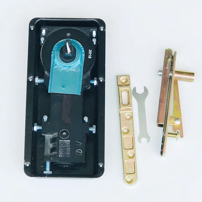 Glass door stainless steel aluminum alloy frame door floor spring accessories frameless door universal floor spring