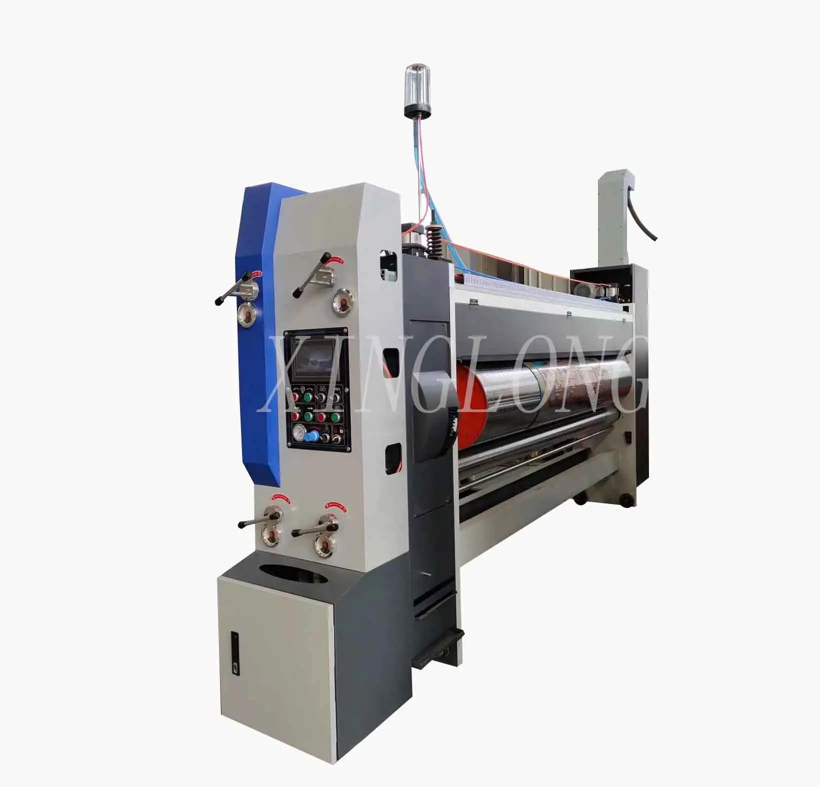 Carton Box Packing Corrugated Cardboard Rotary Die Cutting Machine Flexo Printing Pizza Box Machine