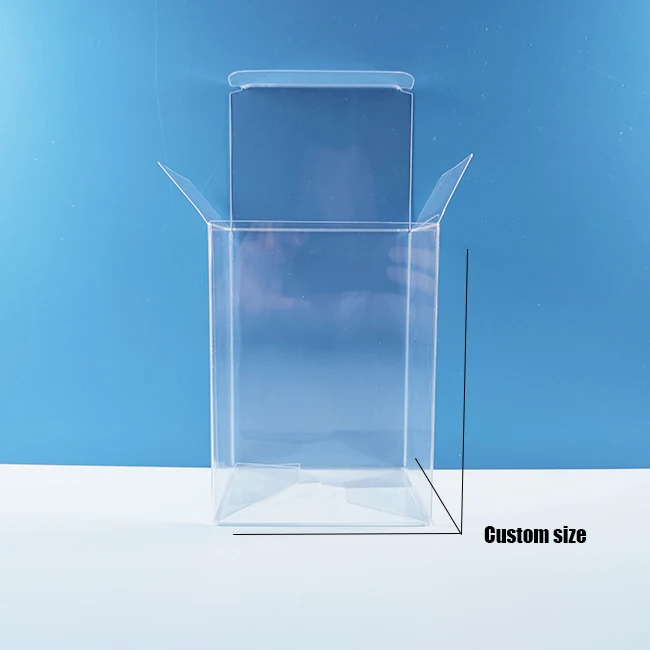 Custom Size Plastic Clear PET PP Packaging Box Thickness 0.5mm  Funko Pop Protector