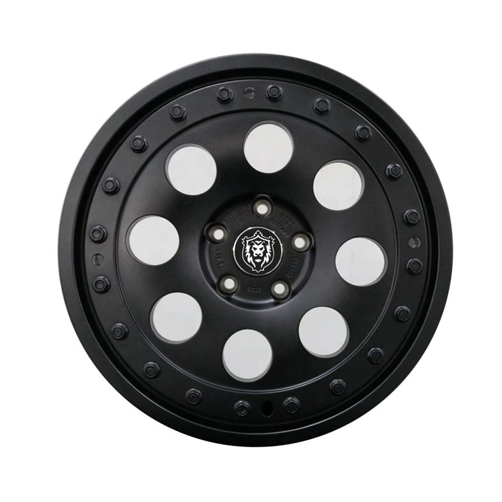 Hot selling luxury black full paint car rims 5x130 17 18 19 20 inch forged aluminum alloy beadlock wheels for jeep wrangler