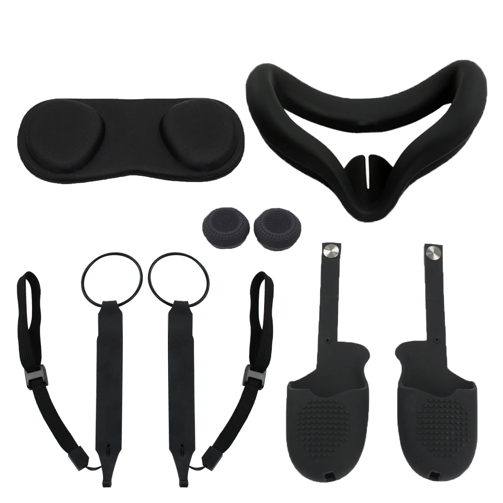 Touch Controller PU Ring Strap Silicone Sleeve Handle Grip  Accessories Compatible with Meta/Oculus quest 2/1