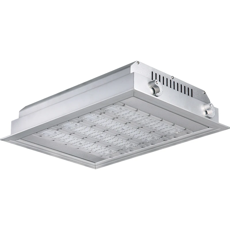 ZGSM Energy saving surface mount led petrol station light 80w 120w 150w 200w 240w led gas station petrol led canopy light