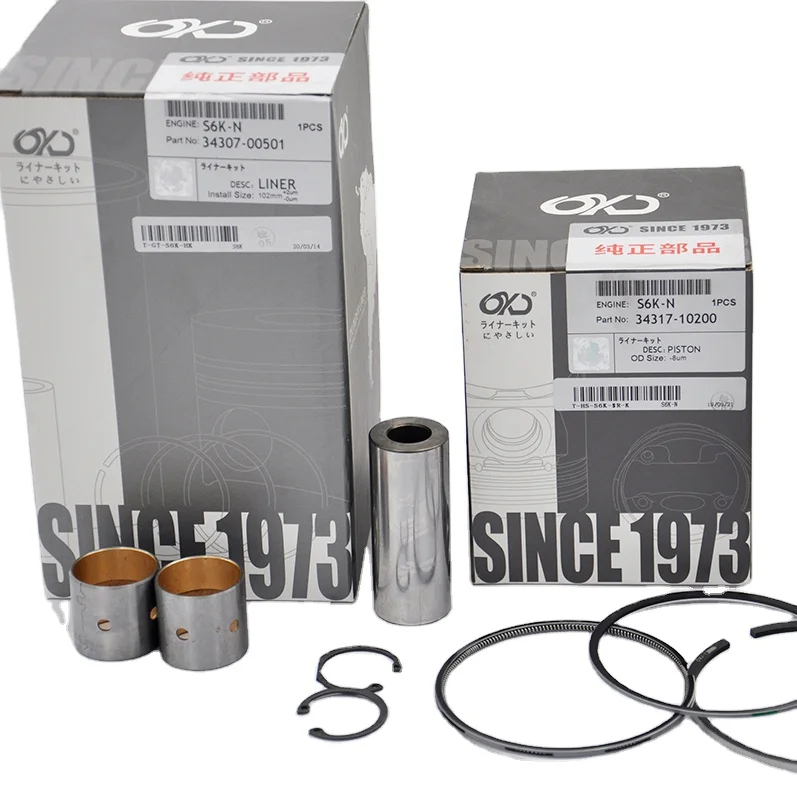 Crawler Excavator parts Cat C6.4 3066 S4k S6k Piston Pin 0947134 Camshaft Bushing 2941680 Bolt 1608197 Cylinder Liner 5i7523