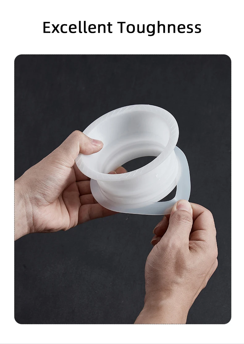 Sanitary Ware Accessories Fittings ABS Floor WC Sealing Ring Toilet Drain Pipe Flange