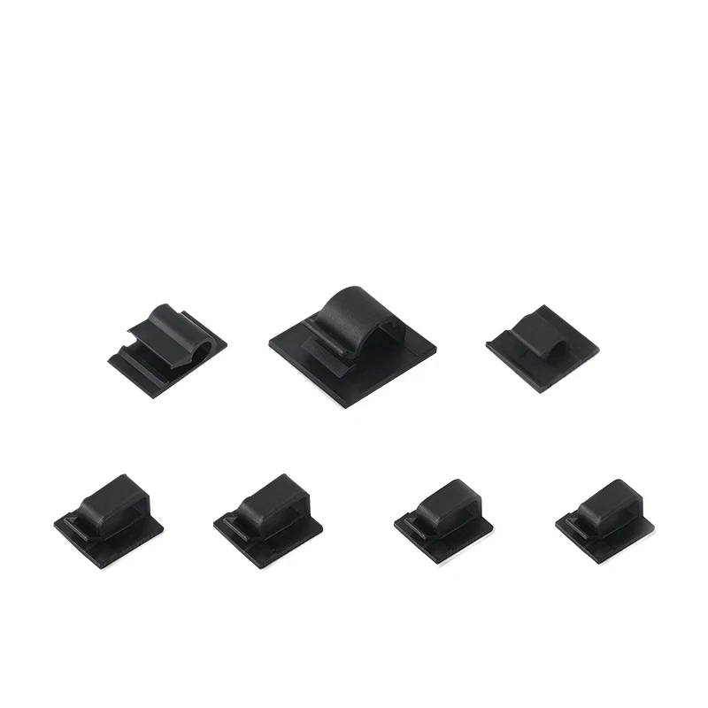 Cable Clamp Clips Adhesive Cable Organizers WCL-2 Wire Clips Cord Holder