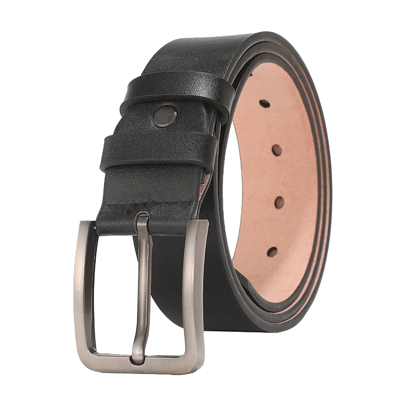 Модный деловой досуг, лидер продаж, классический винтажный ремень из искусственной кожи с пряжкой