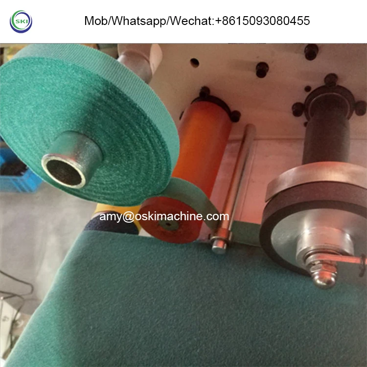 Cloth Tape Fabric Textile Cutting Machine Knitted Jersey Woven Fabric Strip Slitting Machine