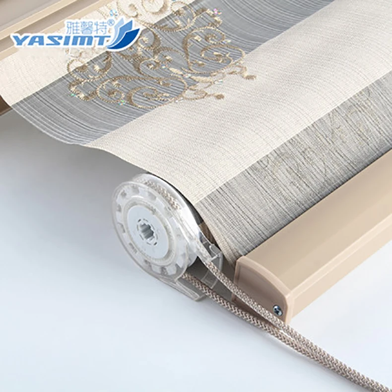 
Flat Sheer Roller Shading, Zebra Blinds, Double Roller Shades 