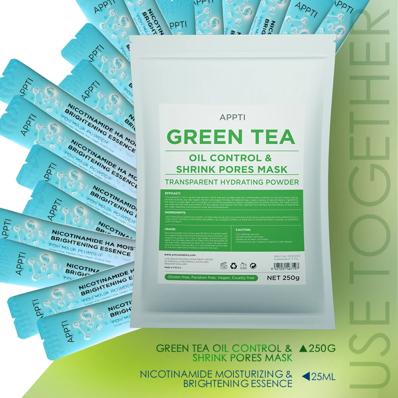 Korean Professional Hydro Rose Quart Face Jelly Mask Powder In Bag Jelly Mask Bikini Jelly Mask