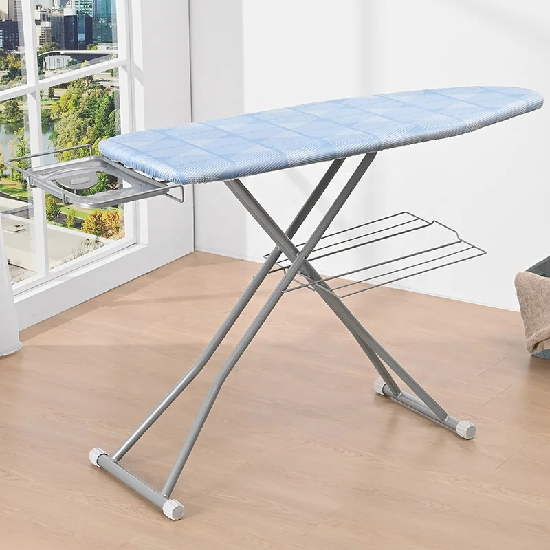 Support OEM ODM Height Adjustable Ironing Board Household Folding Iron Board Heat Resistant 3 Layer Ironing Cover