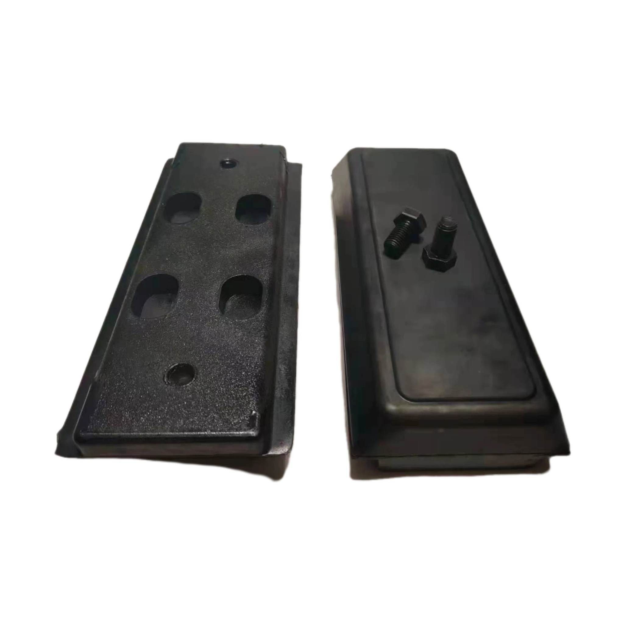 Factory Supply and Customized Rubber Track Plate Excavator Parts 300mm Plate Chain Plate/track Pad Split Type