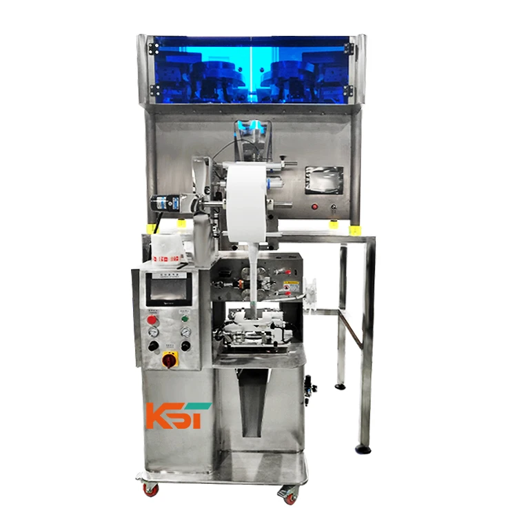 Высокоскоростная машина для упаковки чайных пакетиков пирамиды из нейлоновой сетки для малого бизнеса