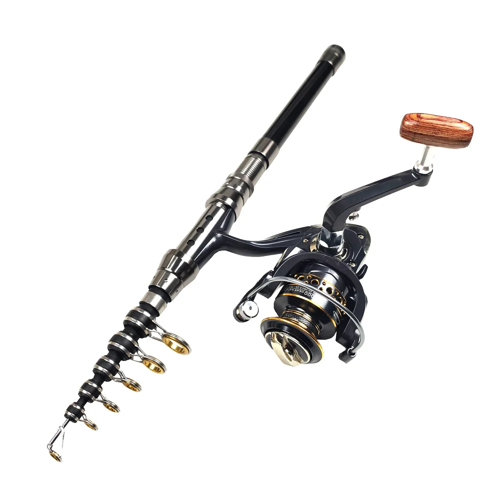 Most Popular Carbon Fishing Rod 6/7/8/9/10 Section Sea Fishing Rod Gear Set M-F Medium Action Spinning Rods Carp Bass Saltwater