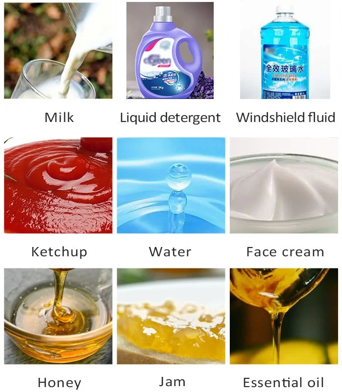 High quality fruit juice beverage quantitative filling equipment cosmetic bottle liquid filling machine