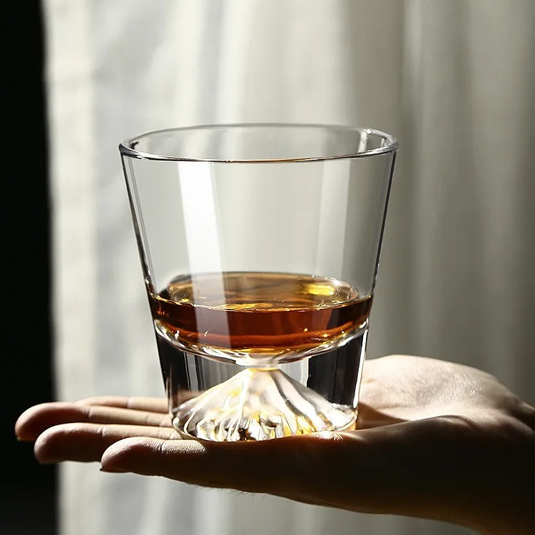 Mountain Whisky Glasses With Logo 270mL Cheapest And Best Whiskey Shot Glasses