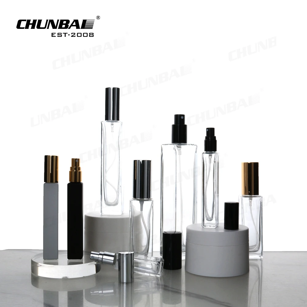 Wholesale Square 10Ml Turkey Dubai Uv Perfume Oil Decant Refill Glass Pump Spray Empty Atomizer Perfume Bottle