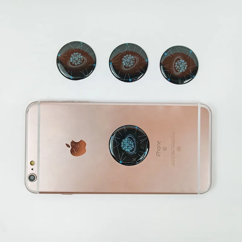 Hoonni EMF Protection Negative Ions Health Care Negative Ions Quantum Shield Silicone Anti Radiation Phone Sticker
