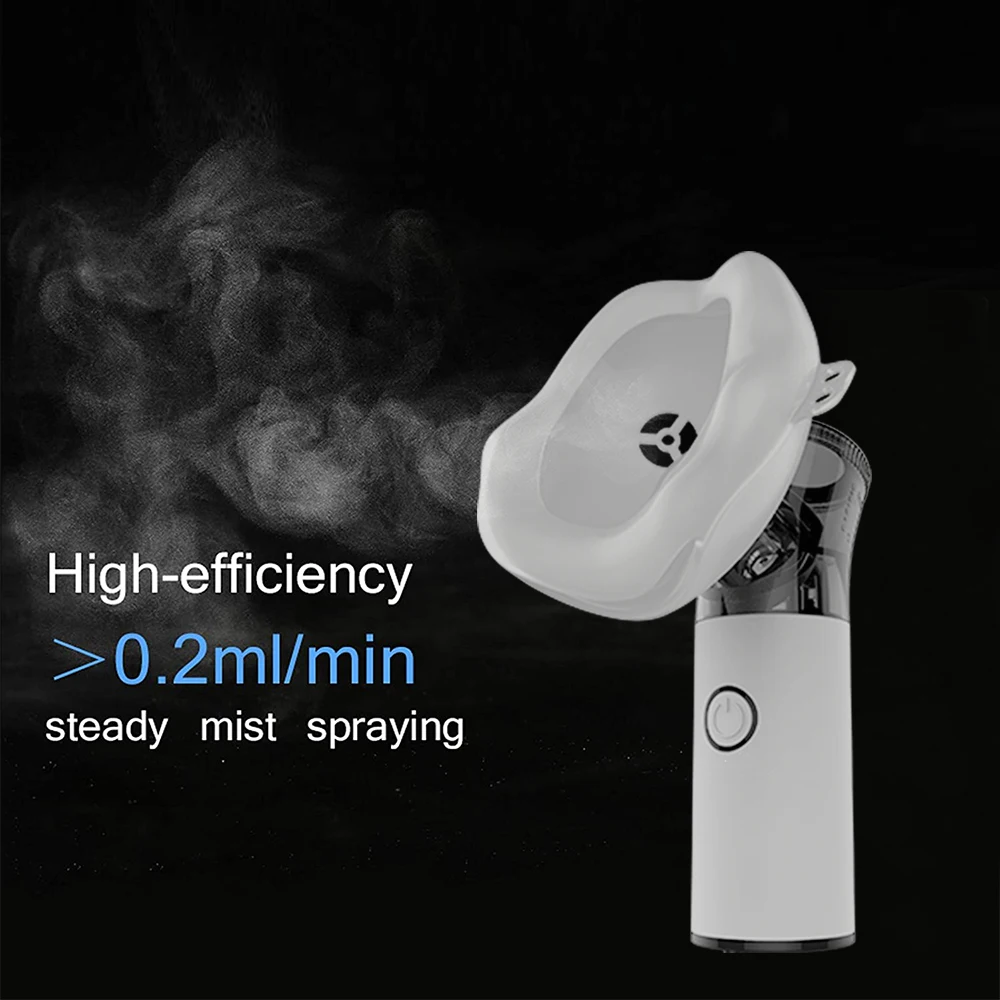 Homecare Battery Operated Mesh Nebulizer 2021 Stock Manufacturer Portable Travel Inhaler