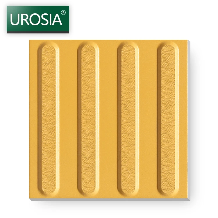 Homogeneous Tactile Square Slip Resistant Blind Ceramic Floorfullbody Floor Blind Tiles For Blind Road